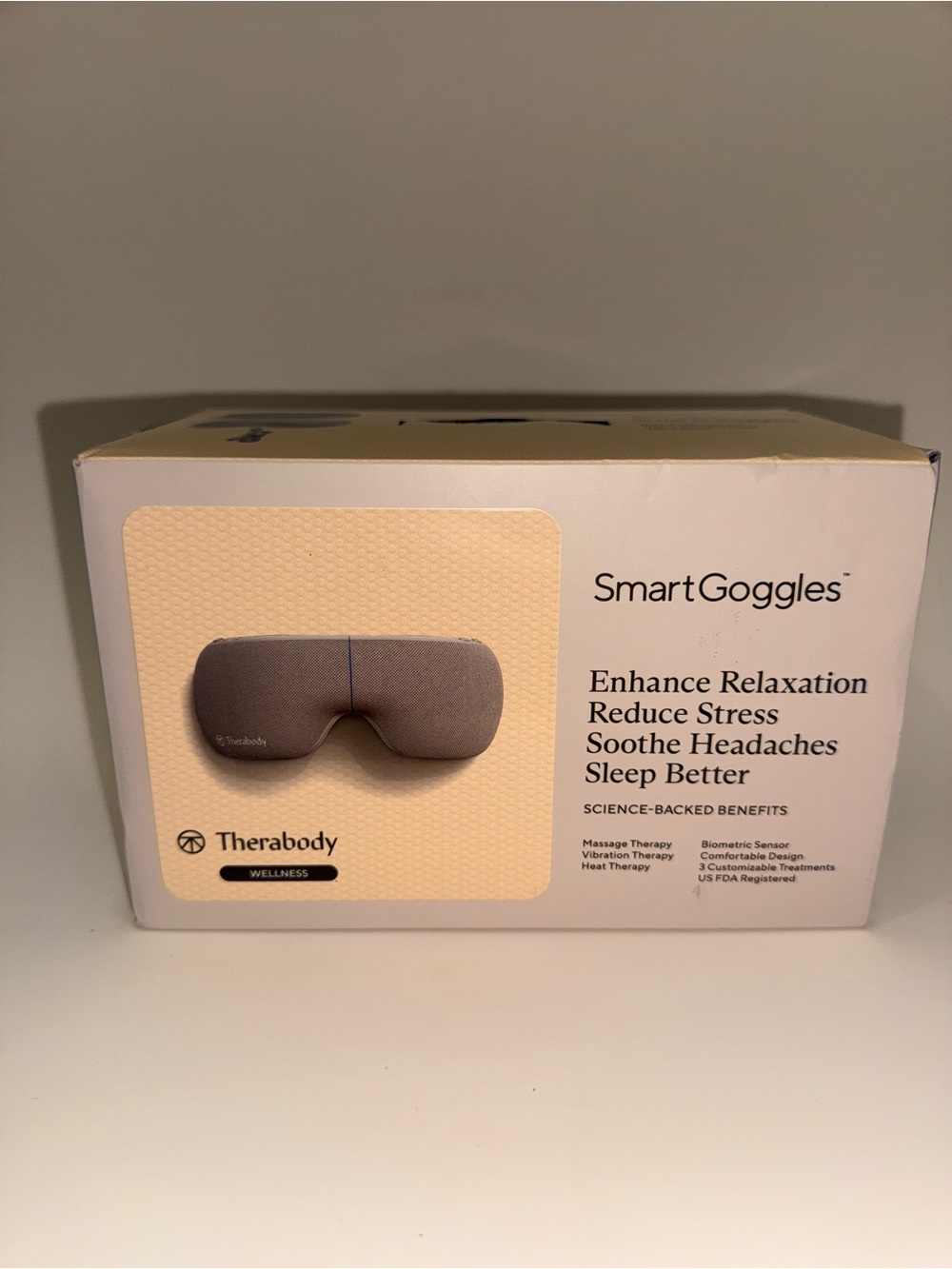 Therabody SmartGoggles Gen 1 - Light Gray
